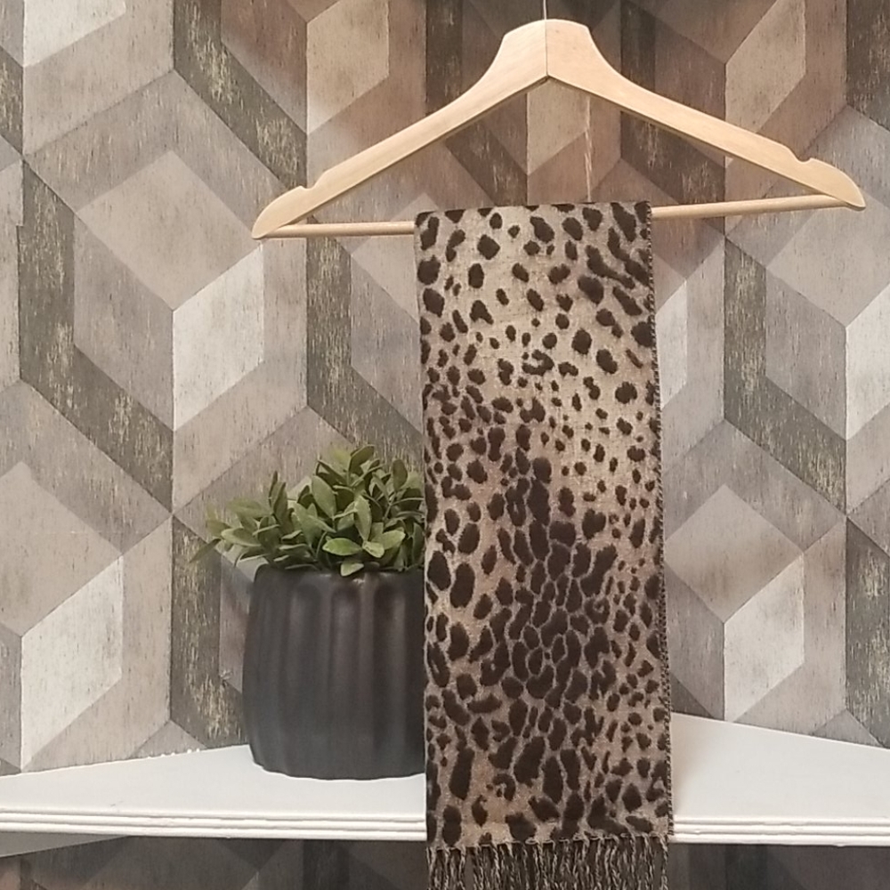 Leapord Print Scarf